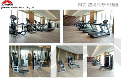 西安 蓝海风万怡酒店 快猫成人免费短视频健身房